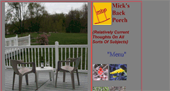 Desktop Screenshot of micksbarstools.com